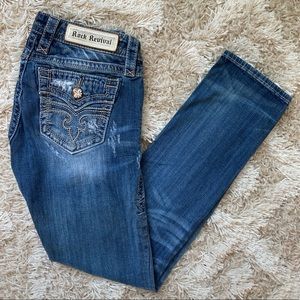 Rock Revival Alivia Ankle Skinny - Size 28